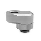 EKWB EK-Quantum Torque Rotary Offset Adapter Fitting, 14mm, Satin Titanium