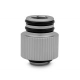 EKWB EK-Quantum Torque Push-In Adapter, Male, 14mm, Satin Titanium