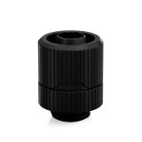 EKWB EK-Quantum Torque Rotary STC-10/16 Fitting for Soft Tubing, 10/16mm (3/8" ID, 5/8" OD), Black