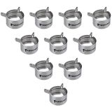 Koolance Hose Clamp for OD 16mm (5/8"), Nickel, 10-pack
