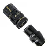 Koolance QD3 Male and Female Quick Disconnect Set No-Spill Coupling, Compression for 10mm x 13mm to G1/4"