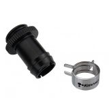 Koolance Barb Fitting for ID 10mm (3/8in), Black