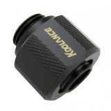 Koolance Compression Fitting for 10mm x 13mm (3/8in x 1/2in), Black