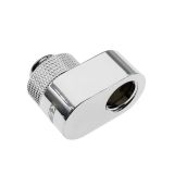 XSPC G1/4" Rotary 14mm Offset Adapter Fitting, Chrome
