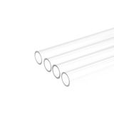 Alphacool Plexi (Acrylic) HardTube 10mm ID, 13mm OD, 60cm, Clear, 4-pack