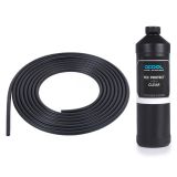 Alphacool EPDM Tube 5/3mm (3 meter) and Tec Protect 2 Clear Coolant (1000mL) Bundle, Black