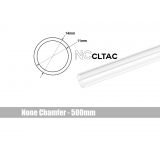 Bitspower None Chamfer Crystal Link Tube, 14mm OD, 500mm, Clear