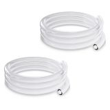 EKWB EK-Loop Soft Tube, 12/16mm (7/16" ID, 5/8" OD), 3 Meter, Clear, 2-pack