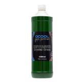 Alphacool Eiswasser Crystal Premixed PC Coolant, 1000ml, Green UV