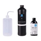 Alphacool ES VE Ultrapure Water (1000ml), Core Loop Cleaner (100ml), and Filling Bottle Bundle