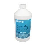XSPC EC6 High Performance Premix PC Coolant, Translucent, 1000 mL, Blue UV