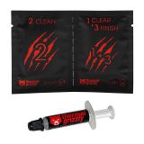 Thermal Grizzly Aeronaut Thermal Paste (1g) and Cleaning Wipes Bundle