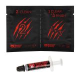 Thermal Grizzly Hydronaut Thermal Paste (1g) and Cleaning Wipes Bundle