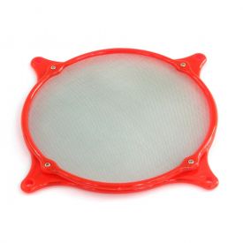 Aquatuning Mesh 120mm Fan Filter, UV Red