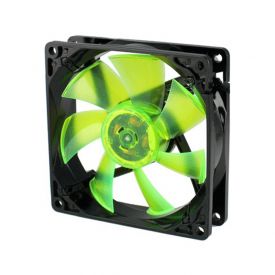 GELID Wing 9 PC Case Fan, 92mm, UV Green