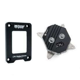 Bitspower CPU Block Summit M Pro with OLED and Thermal Grizzly Intel 13th/14th Gen CPU Contact Frame Bundle, 12th Gen Intel LGA 1700
