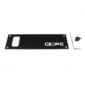 XSPC Single Bayres Faceplate, Black