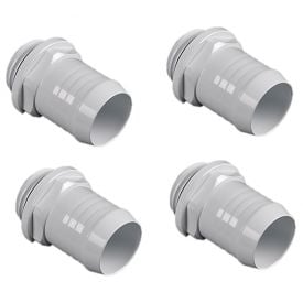 Bitspower G1/4" to 1/2" Barb Fitting for Soft Tubing, 4-pack
