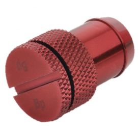 Bitspower Sealing Plug for 1/2" ID Tube, Deep Blood Red