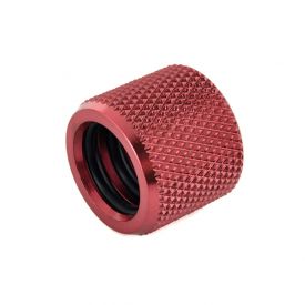 Bitspower G1/4" Female to Multi-Link Adapter Fitting for 12mm OD Rigid Tubing, Deep Blood Red