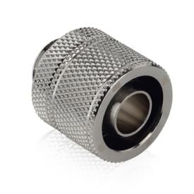 Bitspower G1/4" to 3/8" ID, OD 5/8" OD Compression Fitting for Soft Tubing, CC3 Ultimate, Black Sparkle