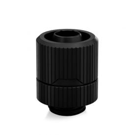 EKWB EK-Quantum Torque Rotary STC-10/16 Fitting for Soft Tubing, 10/16mm (3/8" ID, 5/8" OD), Black