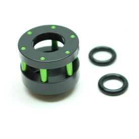 Monsoon Chain Gun Stop Plug Fitting, 1/2" OD Size Matched, Green