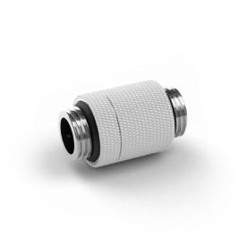 PrimoChill Dual Male G 1/4" SX Rotary Extension Fitting, Sky White