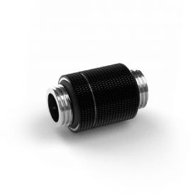 PrimoChill Dual Male G 1/4" SX Rotary Extension Fitting, Satin Black