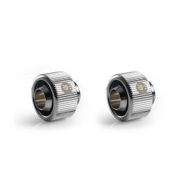 Bitspower Touchaqua G1/4" Compression Fitting For Soft Tubing, 3/8" ID - 5/8" OD