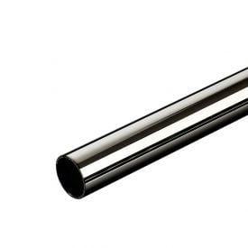 Bitspower None Chamfer Brass Link Tubing, 16mm OD (0.70mm WD), 500mm, Black Sparkle