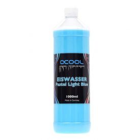 Alphacool Eiswasser Pastel Premixed PC Coolant (for Short-term Use), 1000ml, Light Blue