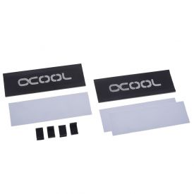 Alphacool HDX M.2 SSD Heatsink Cooler M01, 80mm, Black