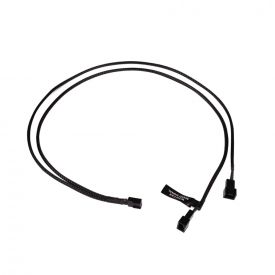 Alphacool Y-Splitter 3-Pin to 2x 3-Pin Cable, 60cm