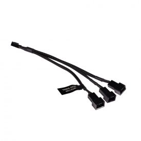 Alphacool Y-Splitter 3-Pin to 3x 3-Pin Cable, 15cm