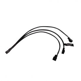Alphacool Y-Splitter 3-Pin to 3x 3-Pin Cable, 30cm