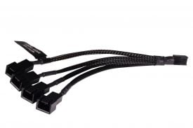 Alphacool Y-Splitter 3-Pin to 4x 3-Pin Cable, 15cm