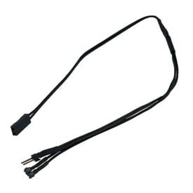 Phobya Y-Cable, 2-Pin to 2x 2-Pin, 30cm