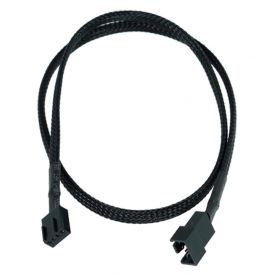 Phobya Extension Cable, 4-Pin (PWM), 60cm, Sleeved, Black