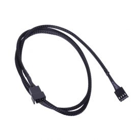 Phobya Extension Cable, 4-Pin (PWM), 90cm, Sleeved, Black