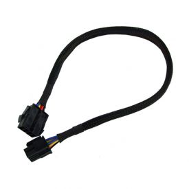 Phobya Extension Cable, 8-Pin ATX PSU or EPS12V, 45cm, Sleeved, Black