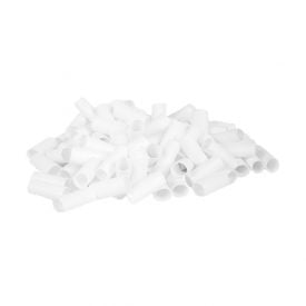 MOD-ONE Pre-cut Heat Shrink, 15mm Pieces, White, 100-pack