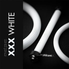 MDPC-X Big Cable Sleeving, XXX-White, 10-foot