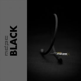 MDPC-X Medium (SATA) Cable Sleeving, Blackest-Black, 10-foot