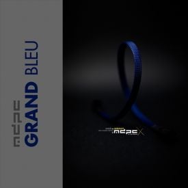 MDPC-X Medium (SATA) Cable Sleeving, Grand-Bleu, 10-foot