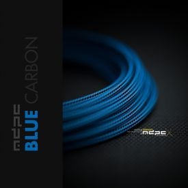 MDPC-X Classic Small Cable Sleeving, Blue-Carbon, 25-foot