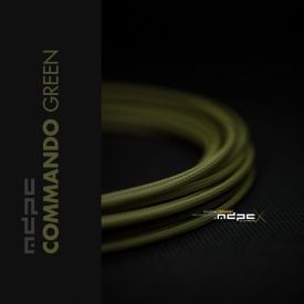 MDPC-X Classic Small Cable Sleeving, Commando-Green, 25-foot