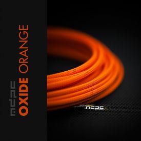 MDPC-X Classic Small Cable Sleeving, Oxide-Orange, 25-foot