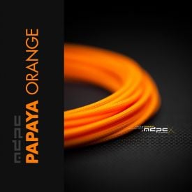 MDPC-X Classic Small Cable Sleeving, Papaya-Orange, 25-foot
