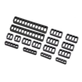 MOD-ONE Chamfered Cable Comb Kit, 16 Piece, Closed